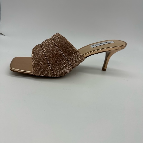 Sandalias Steve Madden Gold Rose nuevo talla 10 - Picture 11 of 13